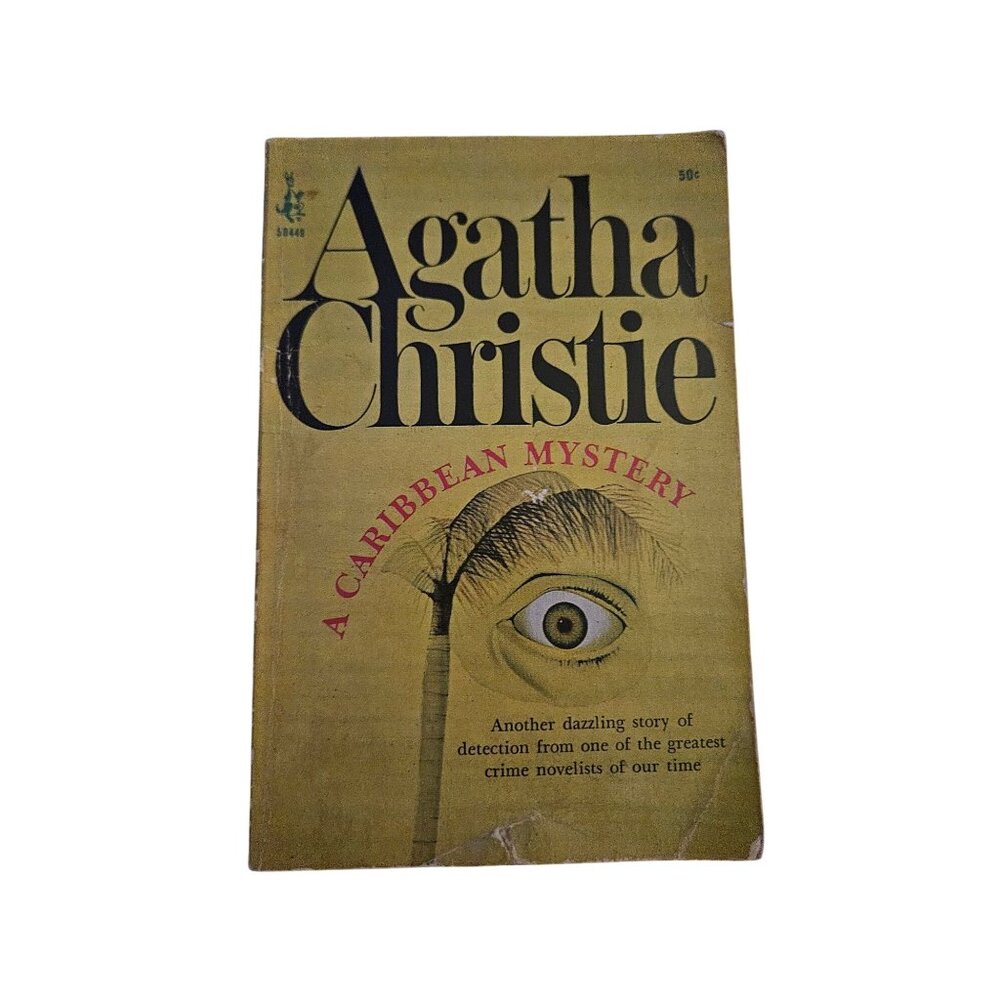 Agatha Christie "A Caribbean Mystery" Vintage Paperback Pocket Books Edition Fea